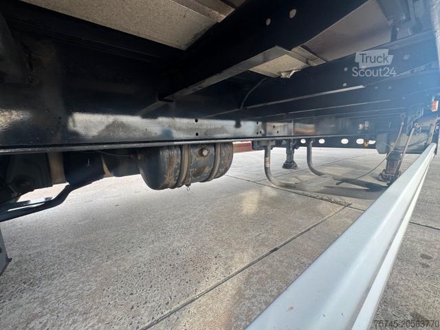 Naczepa otwarta z plandeką KÄSSBOHRER MEGA * AIR CARGO * ROLLER BED * PR.+PLANE