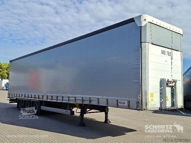 Otevřený návěs s plachtou Schmitz Cargobull Curtainsider Mega Getränke