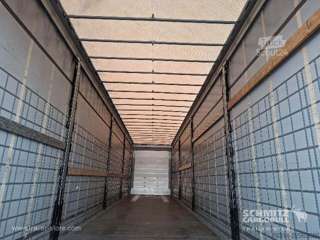 Otevřený návěs s plachtou Schmitz Cargobull Curtainsider Mega Getränke