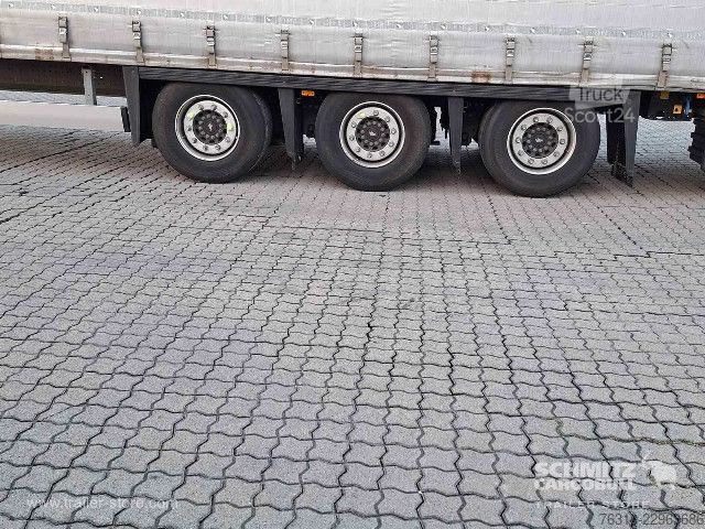 Otevřený návěs s plachtou Schmitz Cargobull Curtainsider Mega Getränke