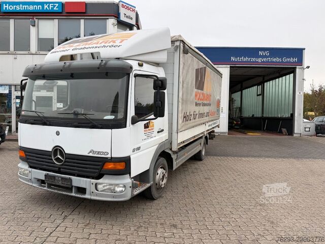 Furgon cu prelată laterală MERCEDES-BENZ Atego