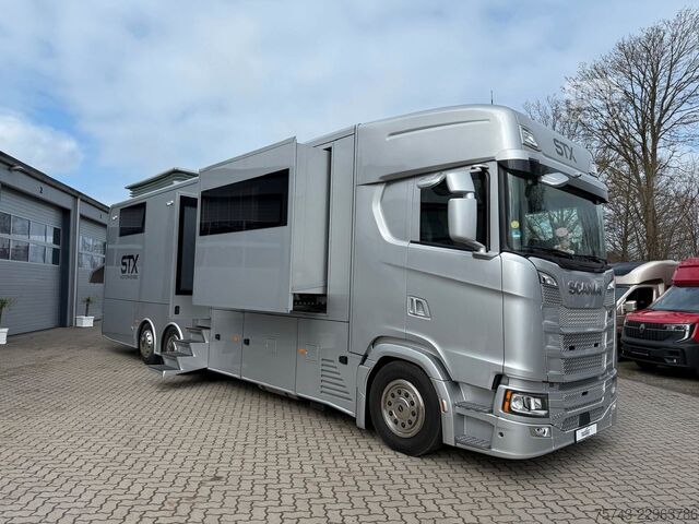 Husbil SCANIA S500  STX MOTORHOME GARAGE
