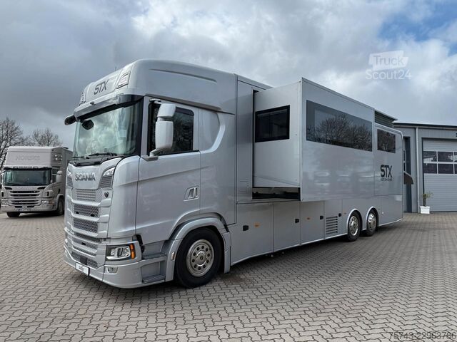 Husbil SCANIA S500  STX MOTORHOME GARAGE