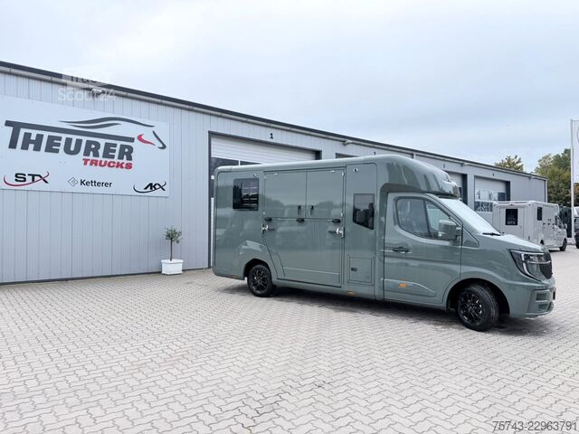 Boskapstransportör RENAULT Master STX 5 Sitzer Haras ex. Lang Automatik