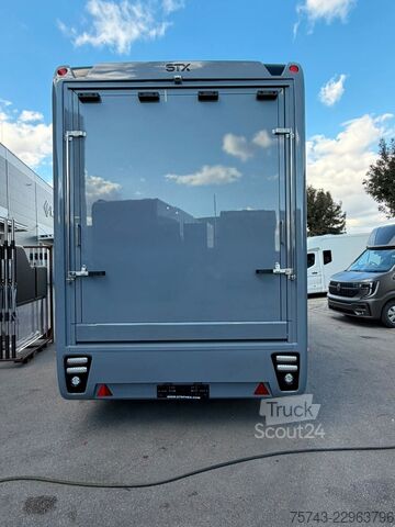 Hästtransportsläp  STX Trailer  4 Pferde Wohnung, Dusche, Neu