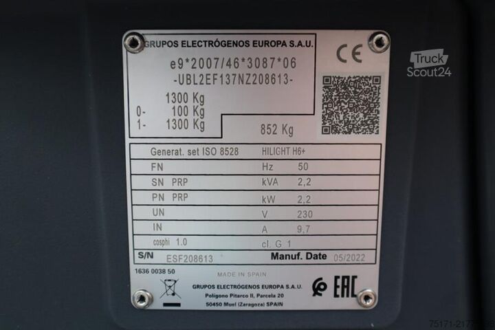 Turn de iluminat Atlas Copco Hilight H6+ Valid inspection, *Guarantee! Max Boom