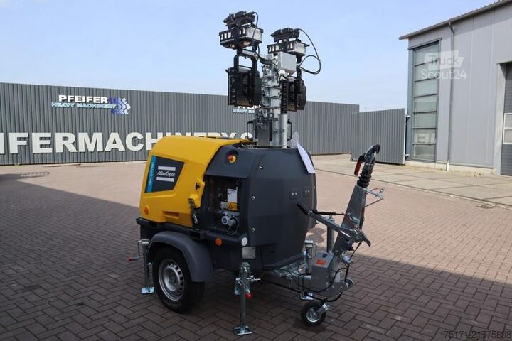 Turn de iluminat Atlas Copco Hilight H6+ Valid inspection, *Guarantee! Max Boom