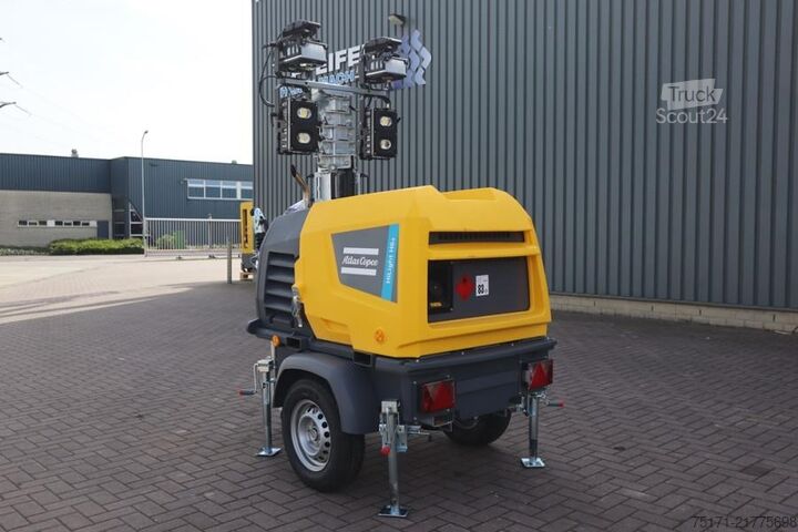 Turn de iluminat Atlas Copco Hilight H6+ Valid inspection, *Guarantee! Max Boom