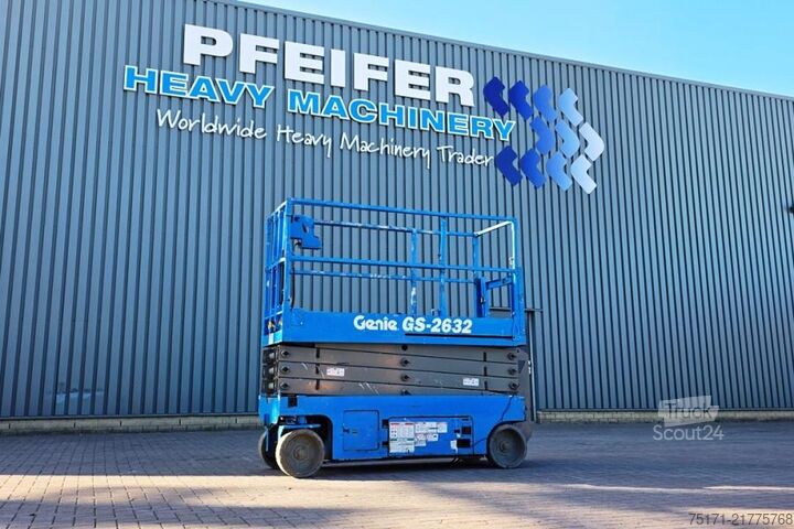Scherenhebebühne Genie GS2632 Electric, 10m Working Height, 227kg Capacit