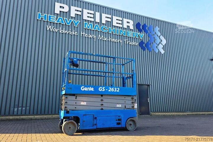 Schaarlift Genie GS2632 Electric, 10m Working Height, Non Marking T
