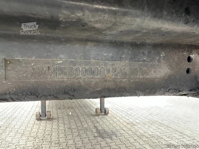 Presenninger, der kan skubbes Krone Schuifzeil -Dak Met Borden / BPW-Assen / Apk 09...