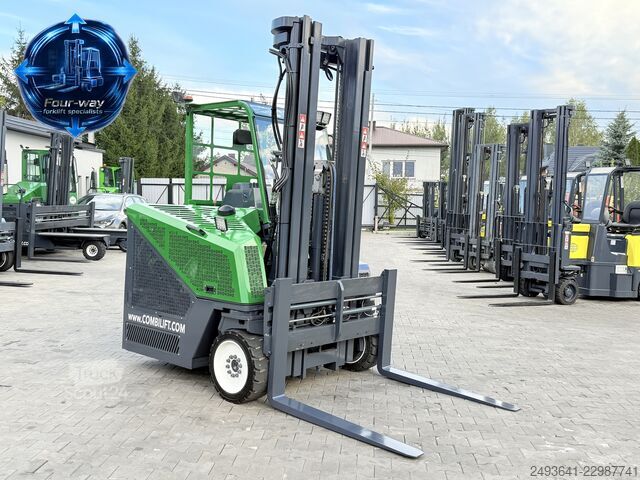 štvorcestný vysokozdvižný vozík Combilift CB4000 GAS TRIPLEX 6540 FREE LIFT