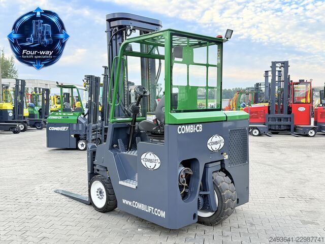 štvorcestný vysokozdvižný vozík Combilift CB4000 GAS TRIPLEX 6540 FREE LIFT