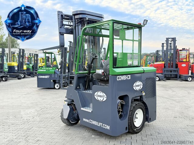 štvorcestný vysokozdvižný vozík Combilift CB4000 GAS TRIPLEX 6540 FREE LIFT