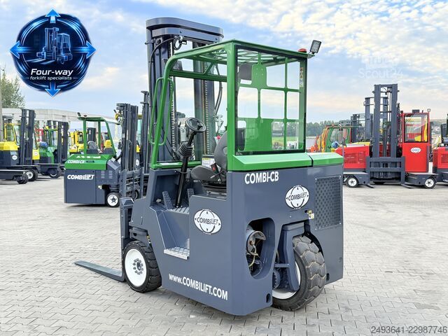štvorcestný vysokozdvižný vozík Combilift CB4000 GAS TRIPLEX 6540 FREE LIFT