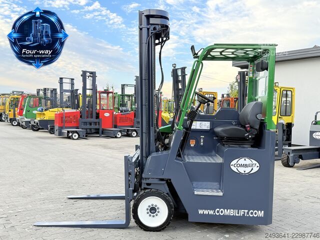 štvorcestný vysokozdvižný vozík Combilift CB4000 GAS TRIPLEX 6540 FREE LIFT
