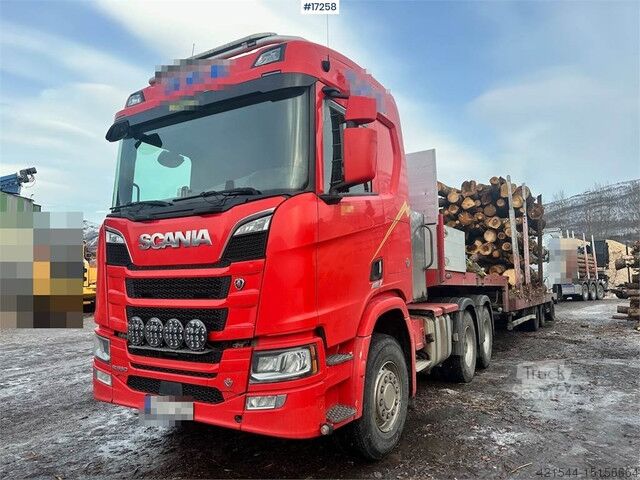 Standard SZM Scania R650 6x4 Tractor w/ Istrail Trailer. WATCH VIDEO