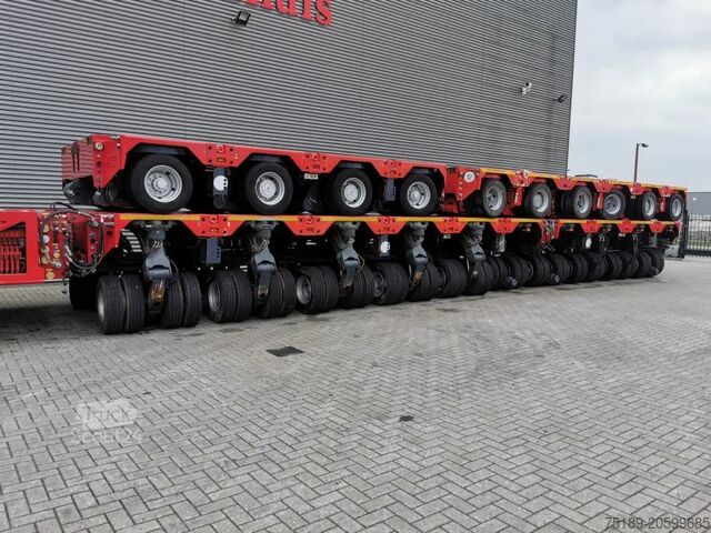 Vorkheftruck SCHEUERLE SPMT 3000 20 x 40 TONS AXLES!