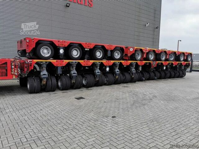 Nízky nakladač SCHEUERLE SPMT 3000 20 x 40 TONS AXLES!