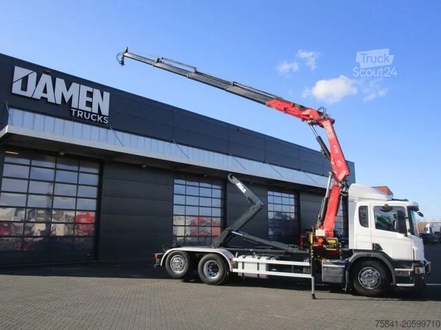 Sistem ročice s kavljem Scania P 360 LB 6x2 Euro 6 FASSI F 175 A 24 + JOAB Haa...