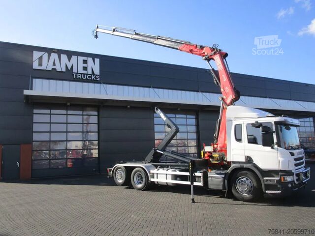 Hakenarmsystem Scania P 360 LB 6x2 Euro 6 FASSI F 175 A 24 + JOAB Haa...