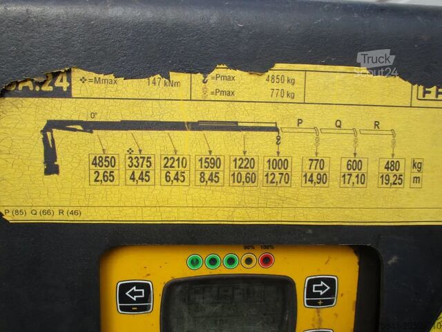 System med krogarm Scania P 360 LB 6x2 Euro 6 FASSI F 175 A 24 + JOAB Haa...