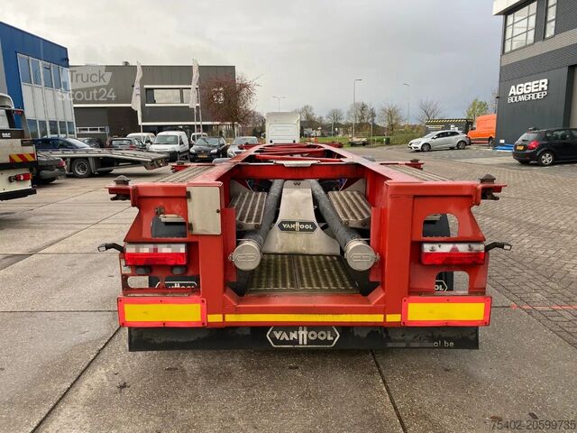 Transporte de contentores Van Hool Tank chassis / ADR / BPW + DISC / 20-30 FT
