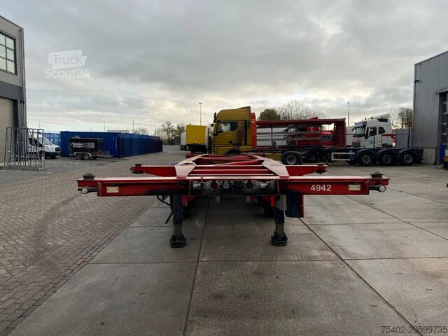 Konteinerių vežimas Van Hool Tank chassis / ADR / BPW + DISC / 20-30 FT