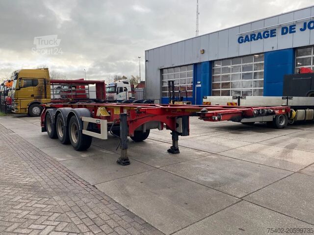 Prevoz zabojnikov Van Hool Tank chassis / ADR / BPW + DISC / 20-30 FT