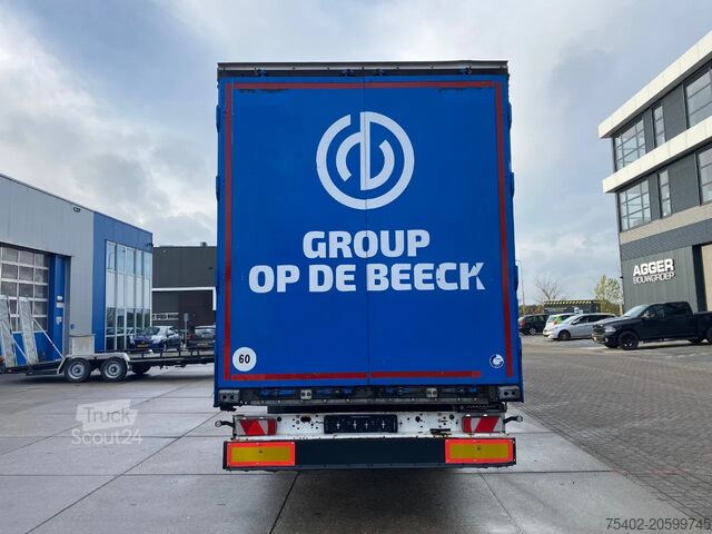 Klizne cerade Kögel S24-1 / Tautliner / SAF + Disc / 1x Lift Axle