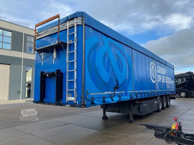 Przesuwne plandeki Kögel S24-1 / Tautliner / SAF + Disc / 1x Lift Axle