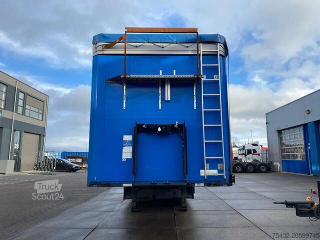 Przesuwne plandeki Kögel S24-1 / Tautliner / SAF + Disc / 1x Lift Axle