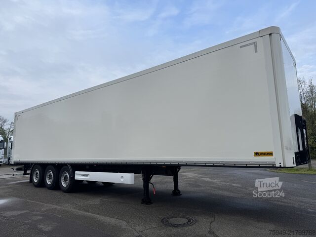 Caja seca de carga NS-3, eje elevable, SAF Wielton NS-3 Trockenfracht-Koffer, Liftachse, SA