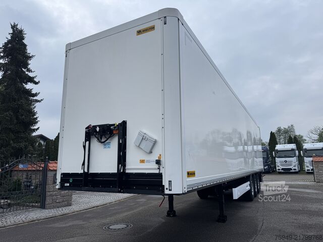 Caja seca de carga NS-3, eje elevable, SAF Wielton NS-3 Trockenfracht-Koffer, Liftachse, SA