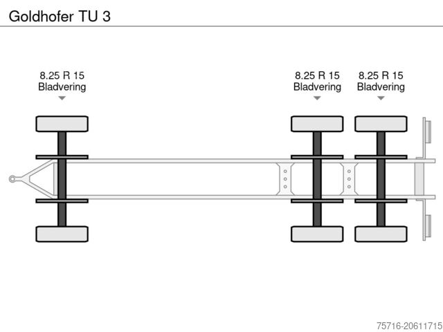 Low loader Goldhofer TU 3