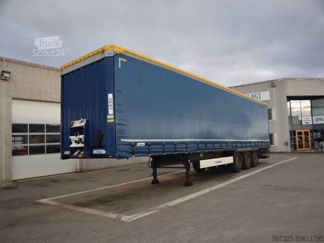 Bâches coulissantes Krone 3 axle curtainside trailer