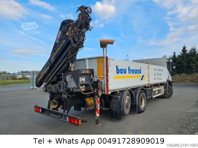 Вантажівка з відкритою платформою IVECO AT 260S42Y 7PS Kran+FUNK Hiab 166 E-4H EEV