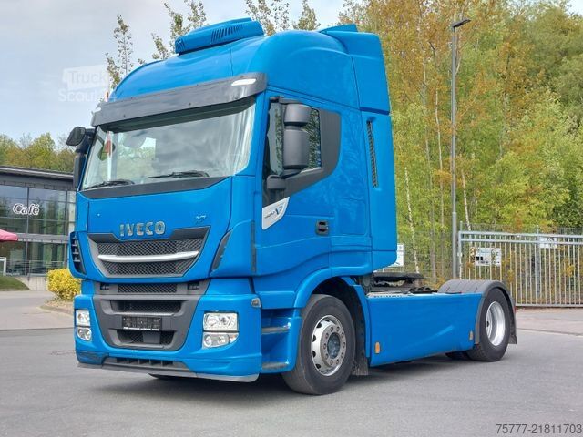 Tracteur routier standard IVECO Stralis 480 XP-EU Tacho-INTARDER-2 Tanks-Standkl