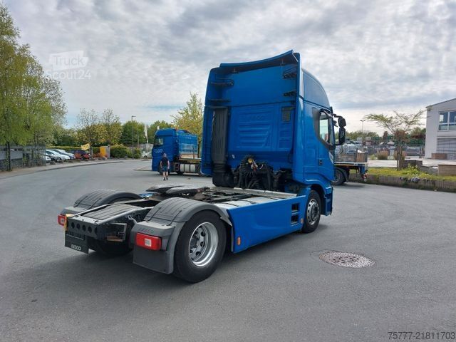 Tracteur routier standard IVECO Stralis 480 XP-EU Tacho-INTARDER-2 Tanks-Standkl