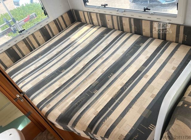 Integruota kemperis HYMER/ERIBA BC 574 - Fest/Hubbett - Solar - Klima - AHK -