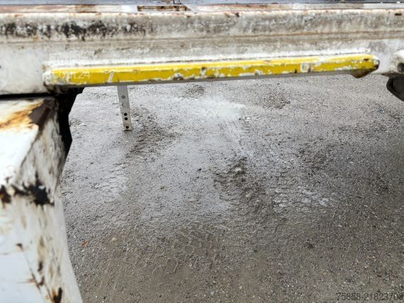 Byt karosseri öppet Krone Plattform 7,45m mit Steckrungen mittig