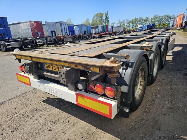 Prevoz zabojnikov krone SD| EXTENDIBLE CHASSIS 40 FT 2 X 20 FT | BPW DR...