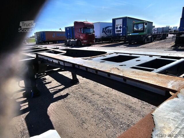 Prevoz zabojnikov krone SD| EXTENDIBLE CHASSIS 40 FT 2 X 20 FT | BPW DR...