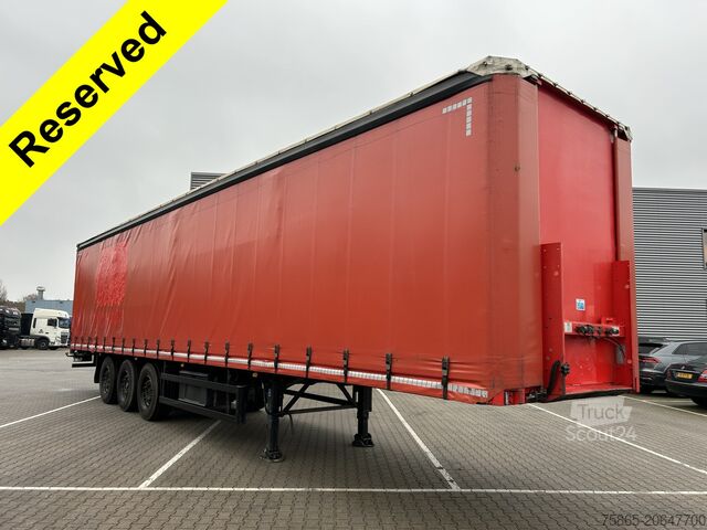 Schuifzeilen Groenewegen DRO-14-27 / Curtainside / SAF Disk / NL Trailer