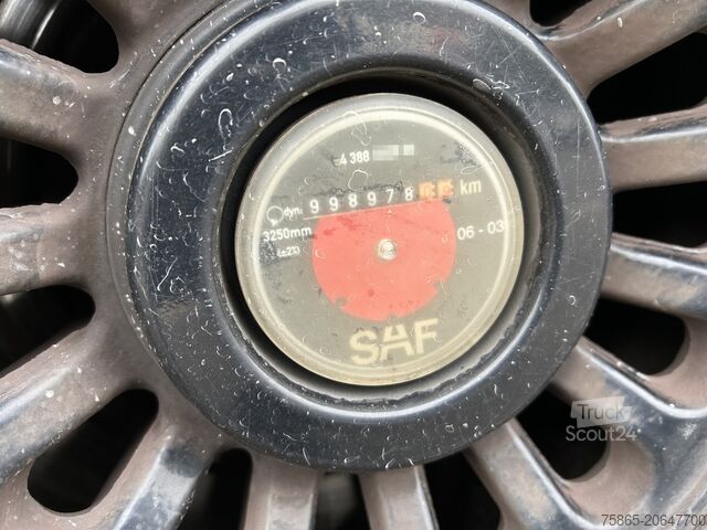 Schiebeplanen Groenewegen DRO-14-27 / Curtainside / SAF Disk / NL Trailer