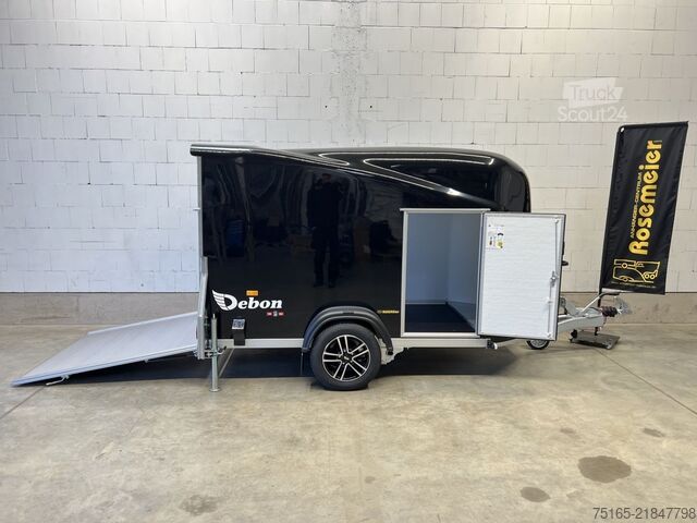 Remorque à caisse Cheval Liberte Debon Cargo 1300.02+Tür Alu-Felgen Kofferanhänger