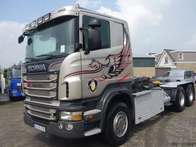 Tungt arbeid Scania R620-V8 6X4 STEELSPRINSG MANUALGEAR