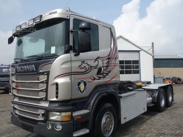 Tungt arbeid Scania R620-V8 6X4 STEELSPRINSG MANUALGEAR