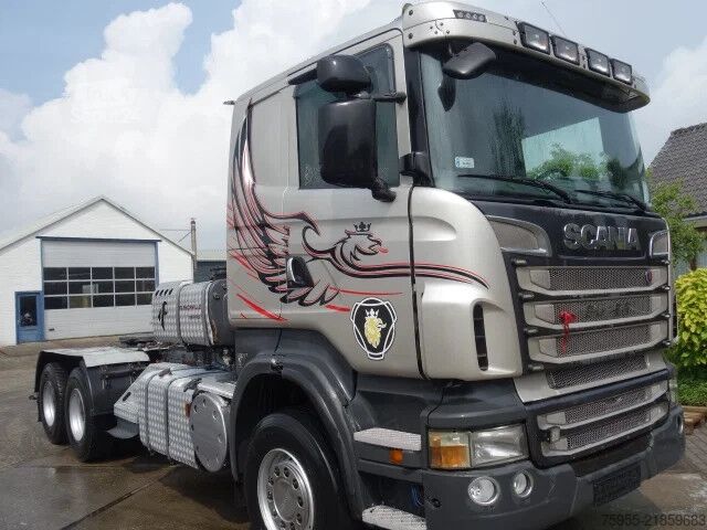 Tungt arbeid Scania R620-V8 6X4 STEELSPRINSG MANUALGEAR