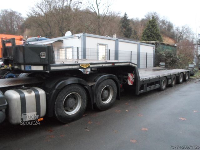 Standard dragbil MERCEDES-BENZ 2663LS/ Broshuis 4 Achser/ Teletieflader